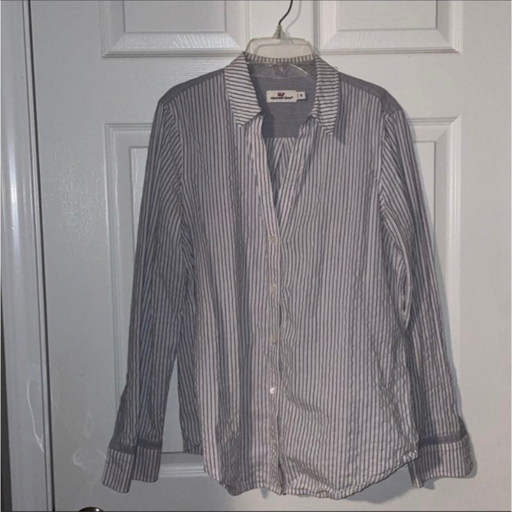 Vineyard Vines Relaxed Mixed Stripe Button Down